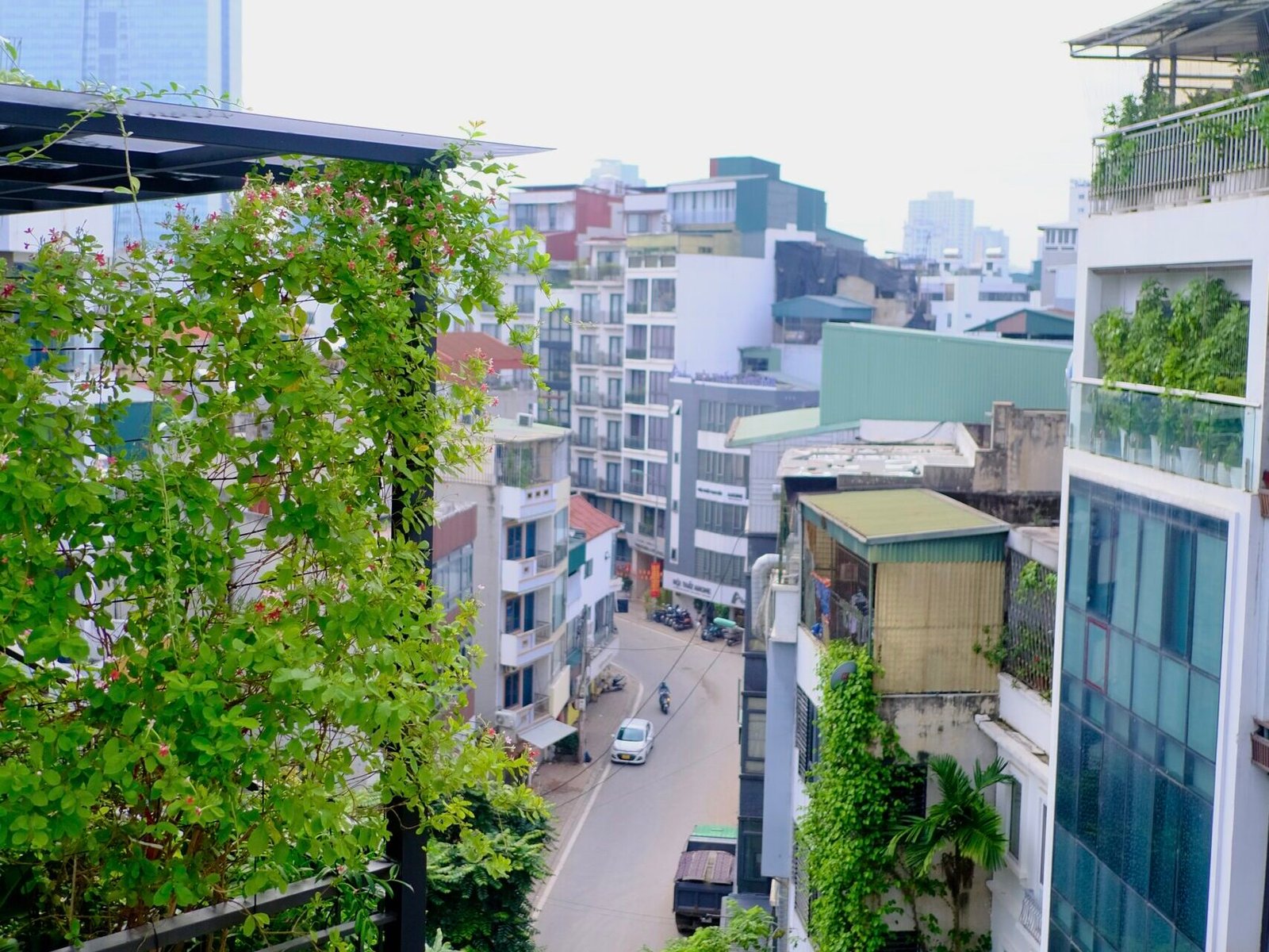 朝のPhan Ke Binh通り